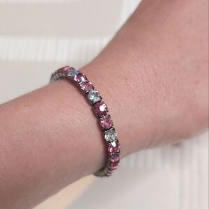 Stunning CZ Crystal Bracelet